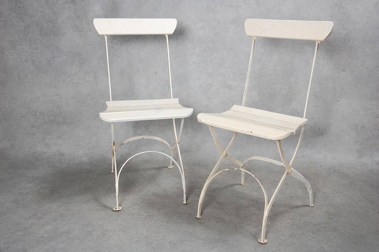 CAFÉSTOLAR, 1 par, 1900-talets början.