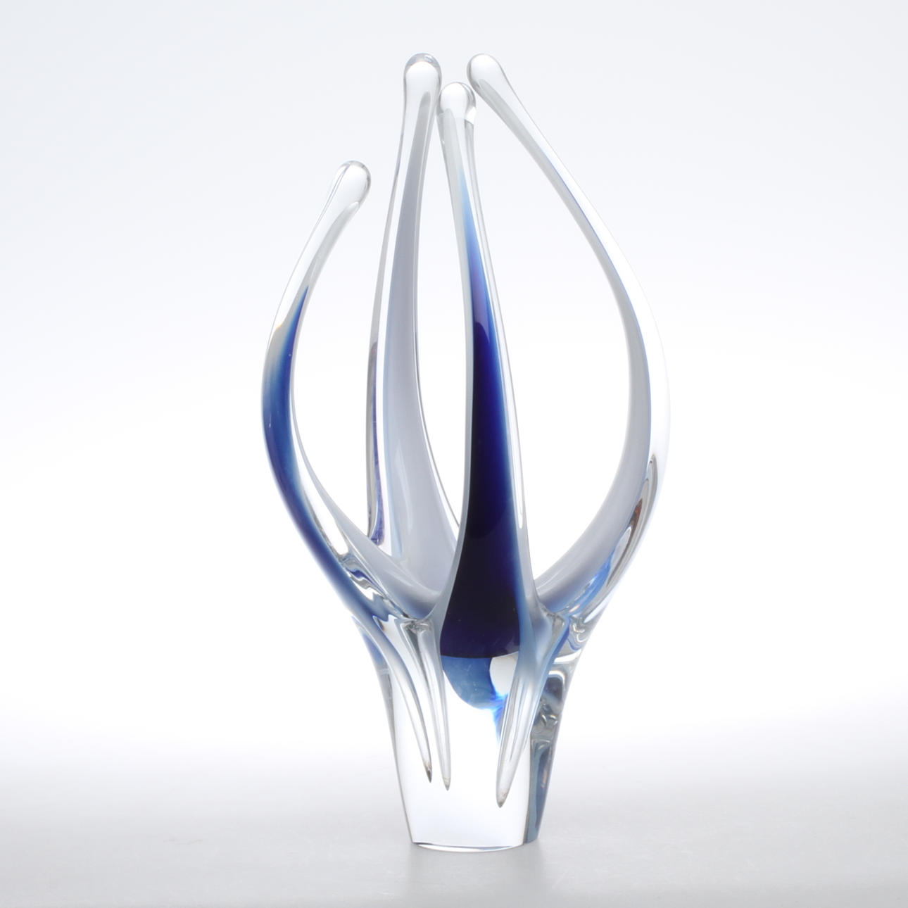 VAS, glas, "Coquille", märkt Flygsfors -60.