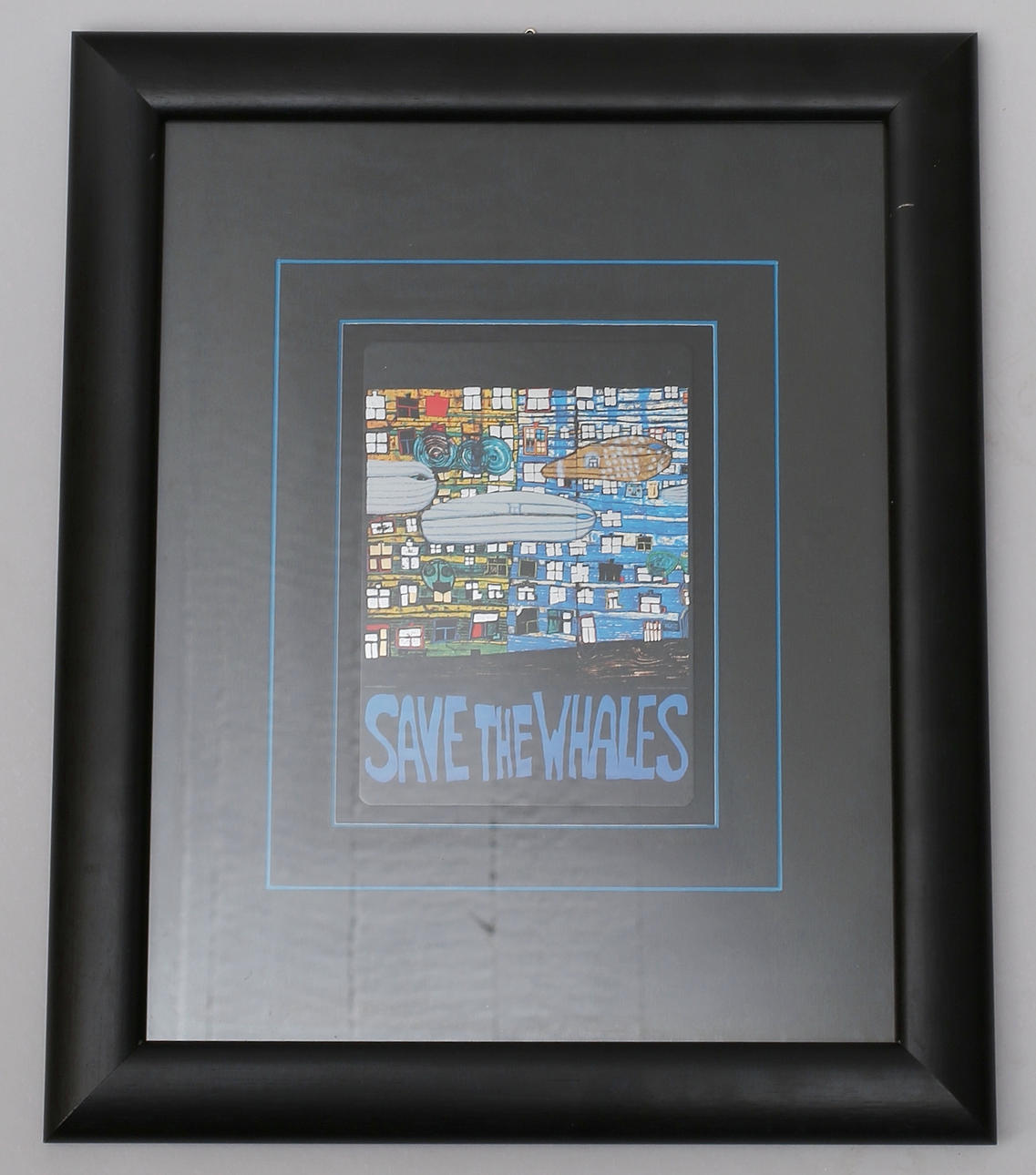 FRIEDENREICH HUNDERTWASSER (1928 WIEN-QUEEN MARY 2000). Flera ”SPARA VALARNA.”.