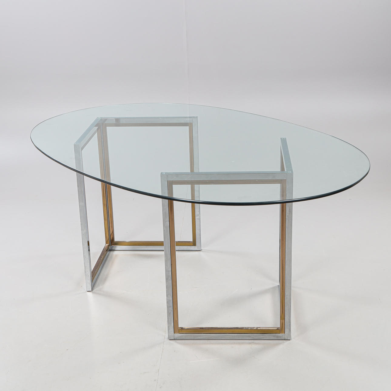 DINING TABLE, Italy, 1980s.