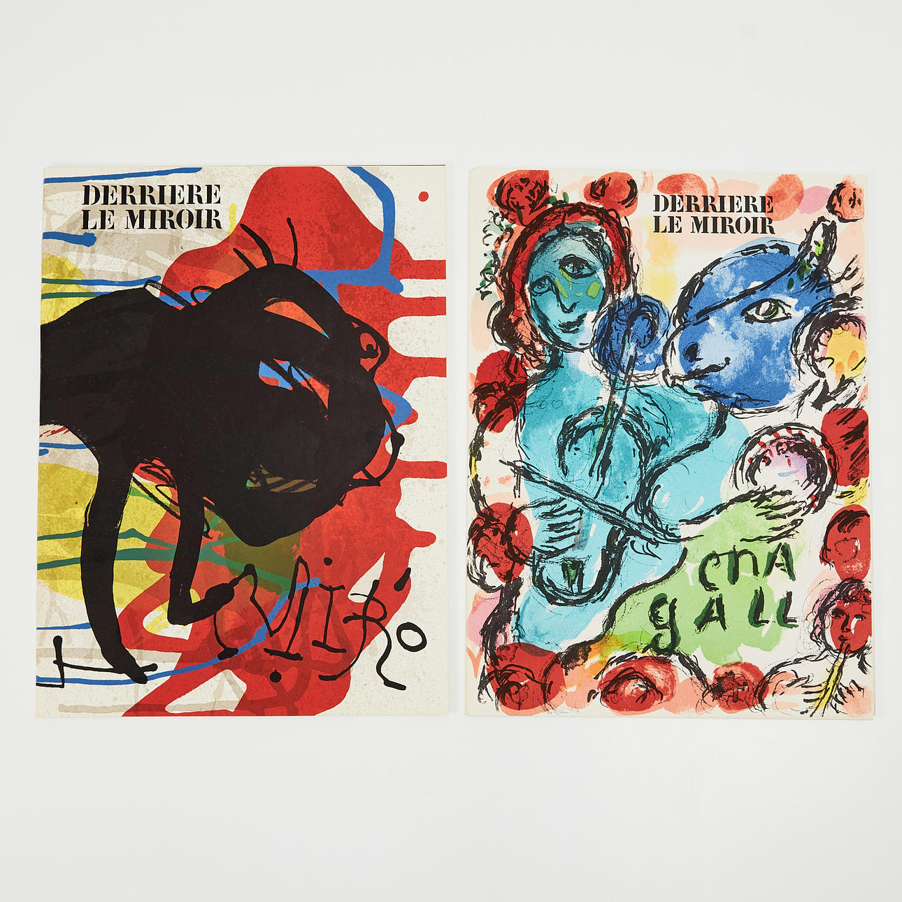 DERRIÈRE LE MIROIR (DLM), 2 kpl, taidelehti.