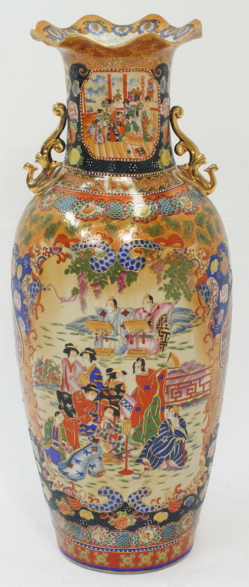 GOLVVAS , flintgods, Satsuma, Japan, 1900-tal.