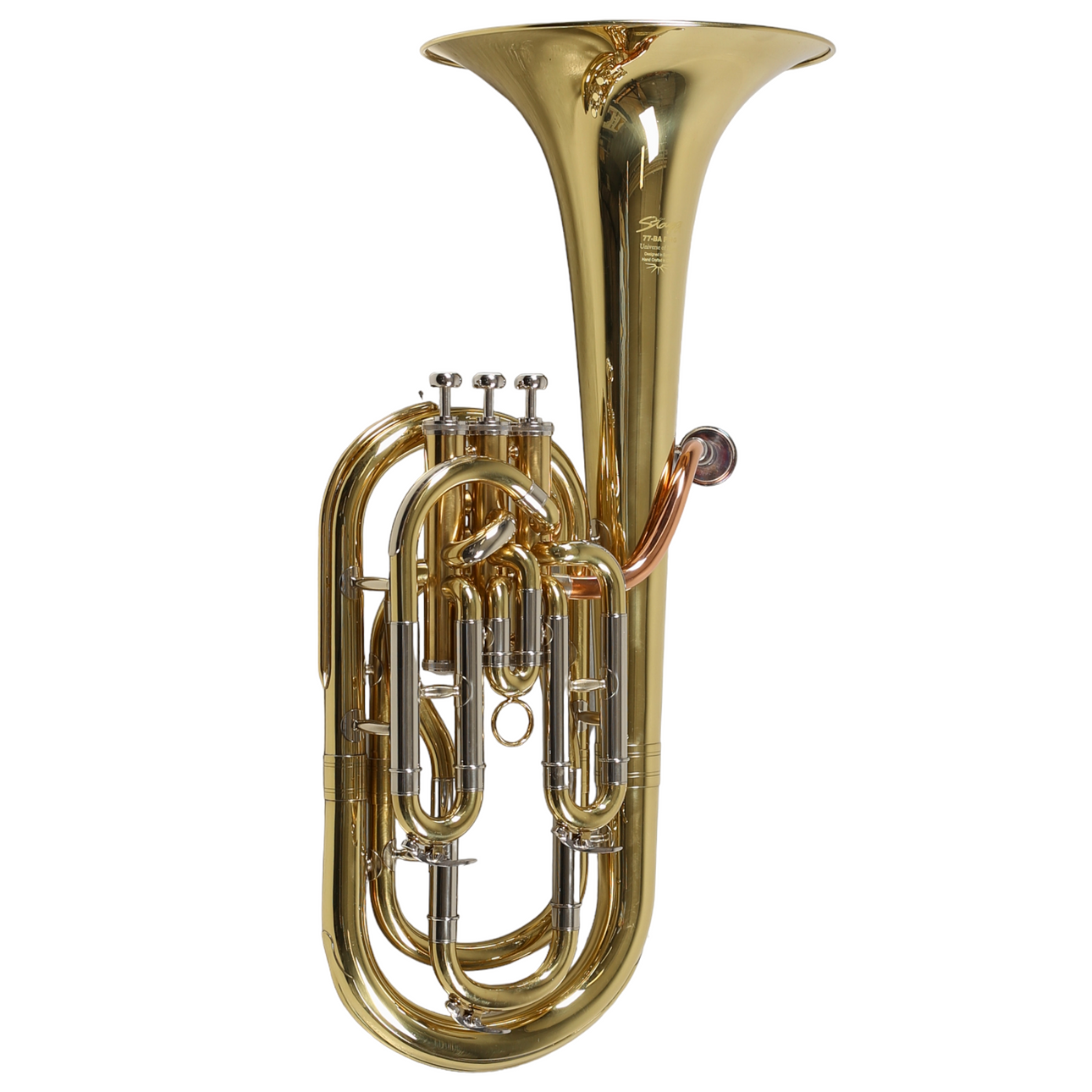 BARITONE HORN, stagg -77, BAP HG with ABS - case.