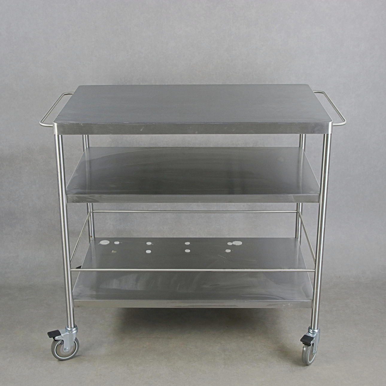 RULLEBORD, rustfrit stål, IKEA, moderne.