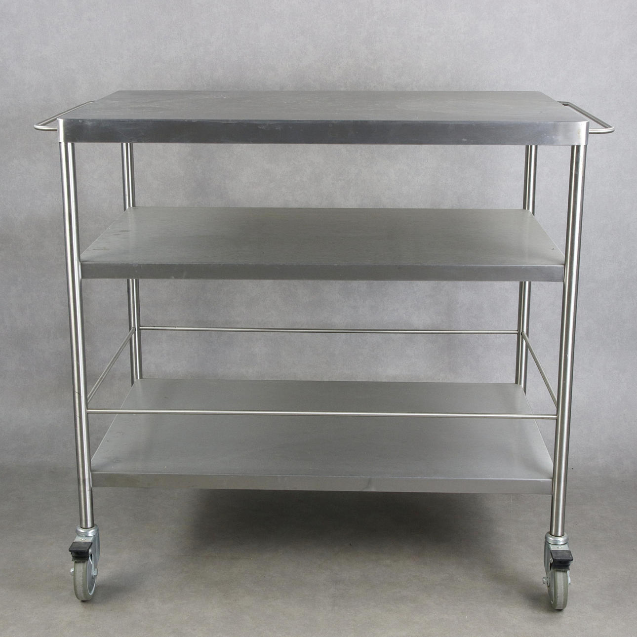 ROLLTISCH, Edelstahl, IKEA, zeitgenössisch.