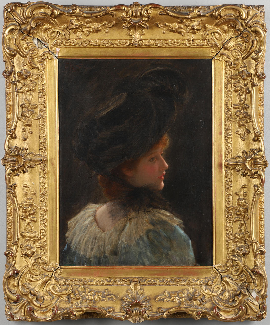 FRANK MARKHAM SKIPWORTH (1854-1929). A CASUAL GLANCE.