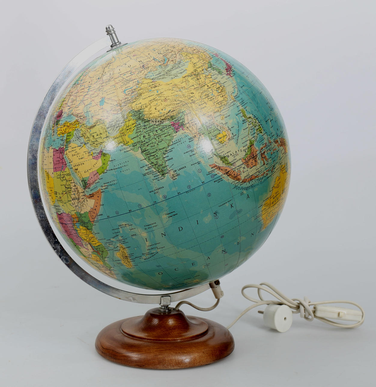 JORDGLOB, med belysning, Tyskland, 1985.