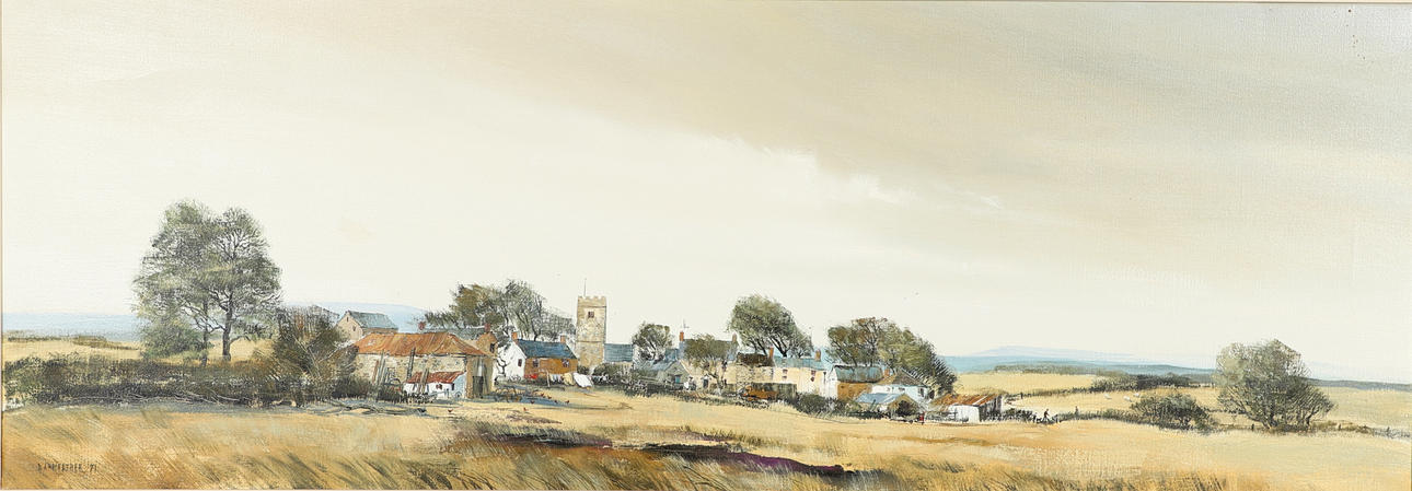 MICHAEL D. BARNFATHER (B.1934). TREVALGA, CORNWALL.