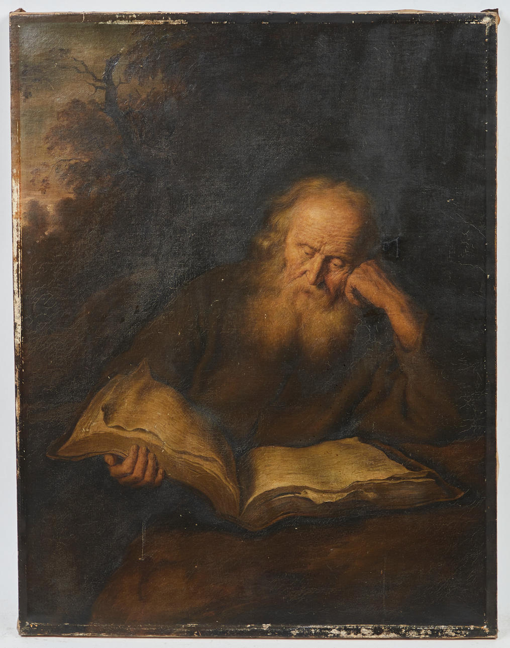 Gemälde, Der Eremit, Ende 19. / Anfang 20. Jahrhundert.