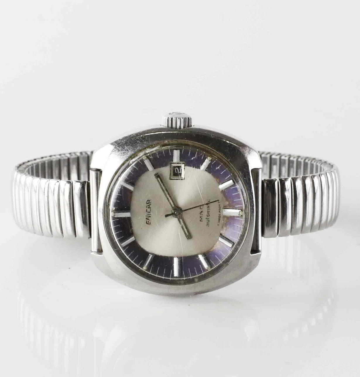 BRACELET WATCH, Enicar MRO, steel.