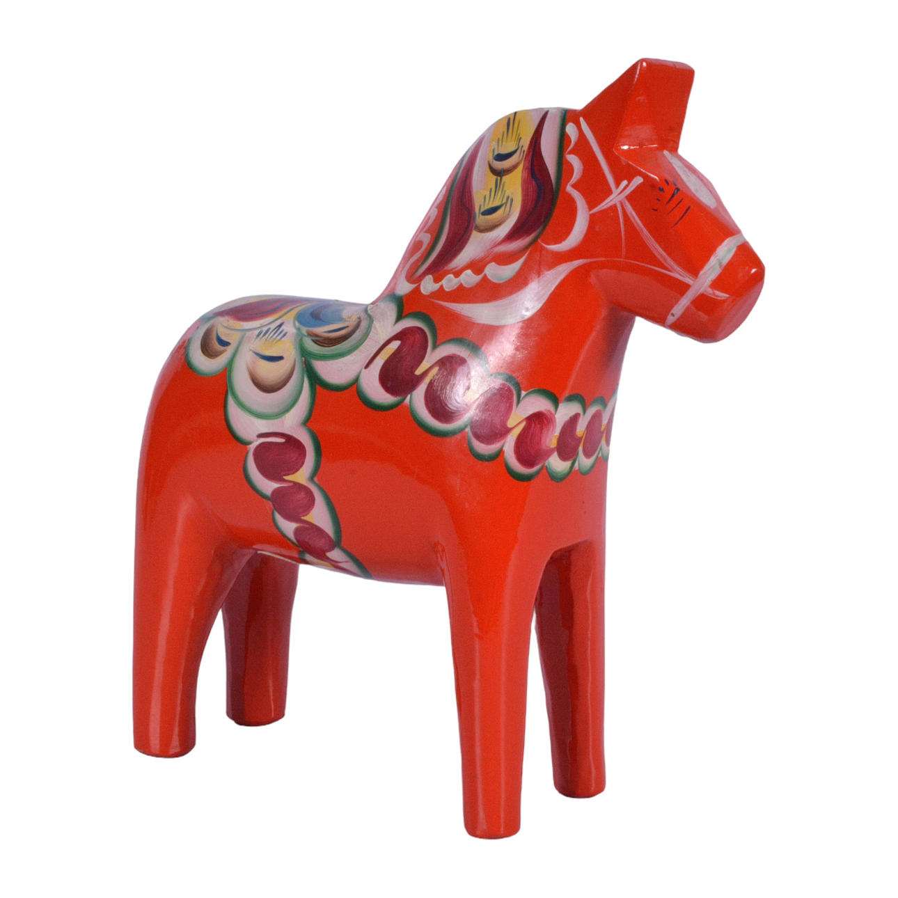 DALAHÄST, bemålat trä, 1900-tal.