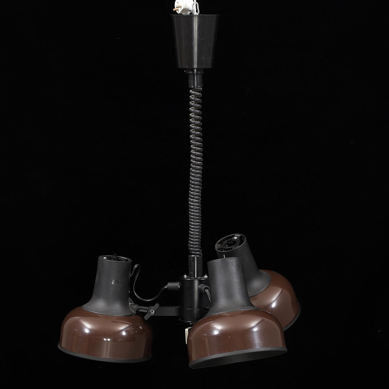 CEILING LAMP, plastic, Lival, Finland, 1970s.