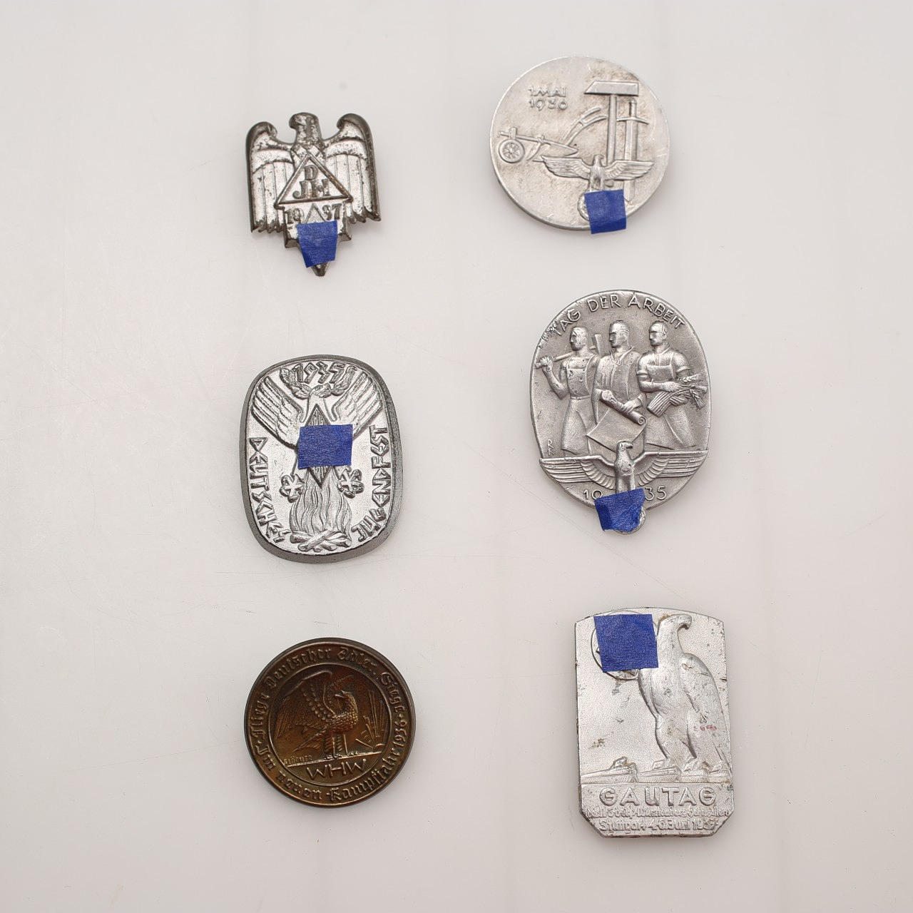 DIVERSE TYSKA MÄRKEN, 1930-talet.