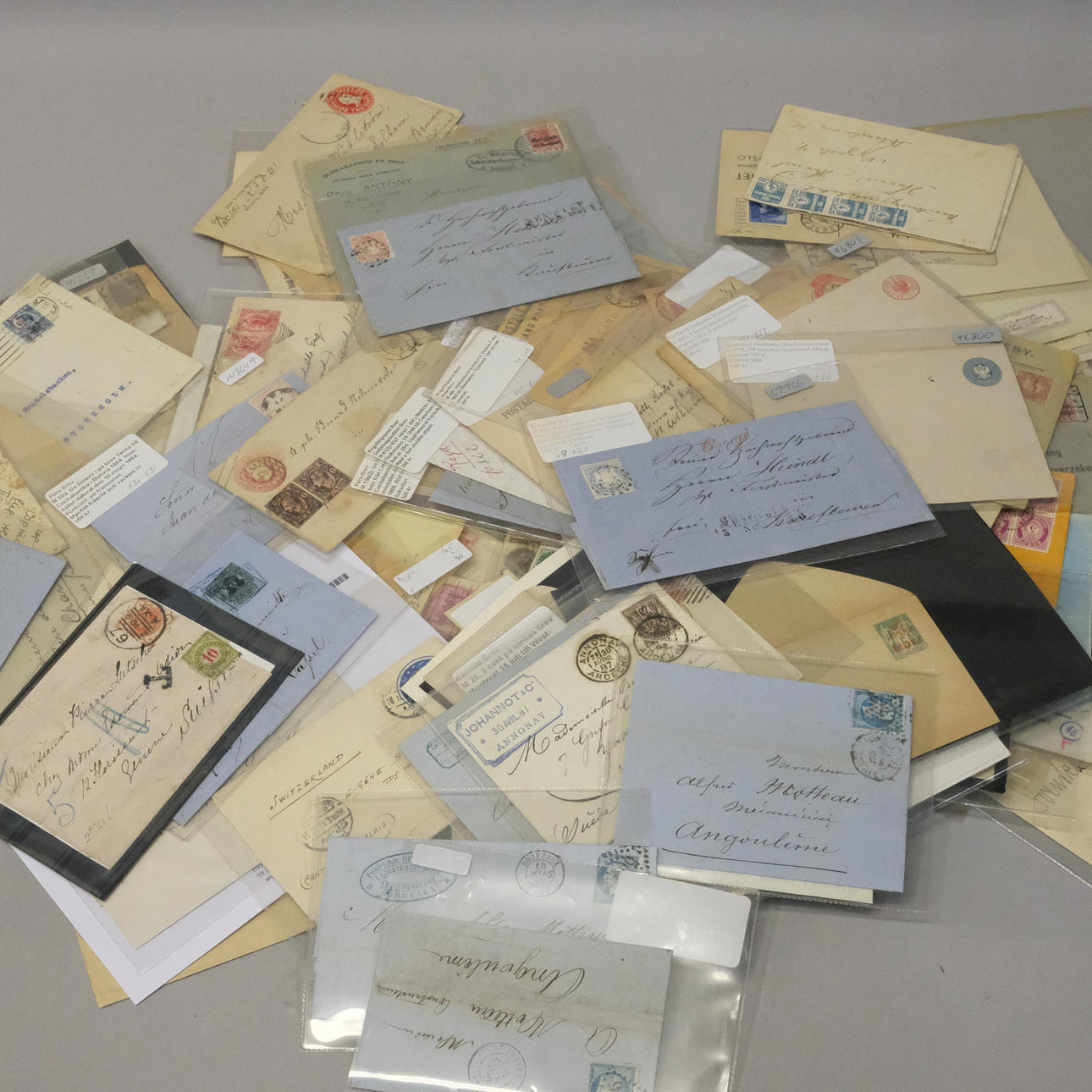 Lote CARTAS ANTIGUAS, ETC.