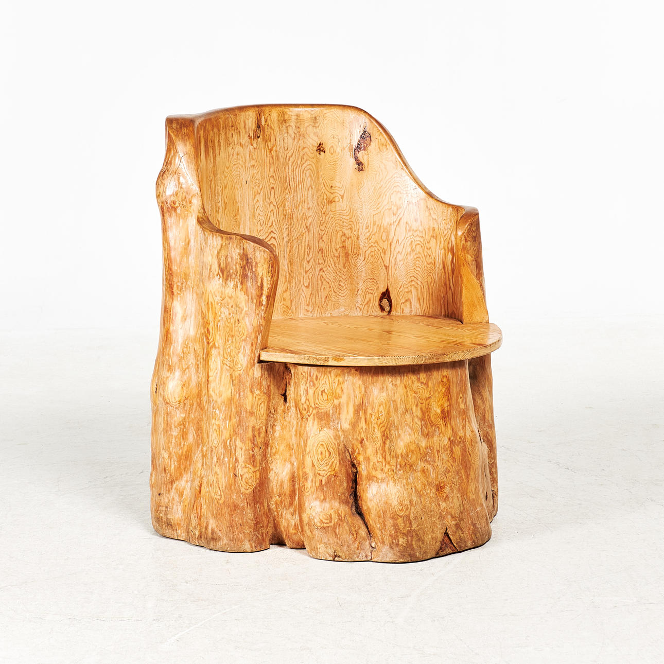 CUBE CHAIR, 1900s, pine.
