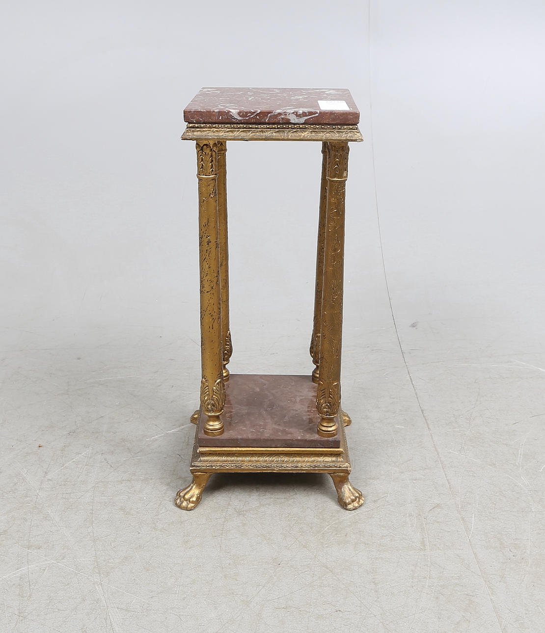 PIEDESTAL, bronserad, 1900-tal.