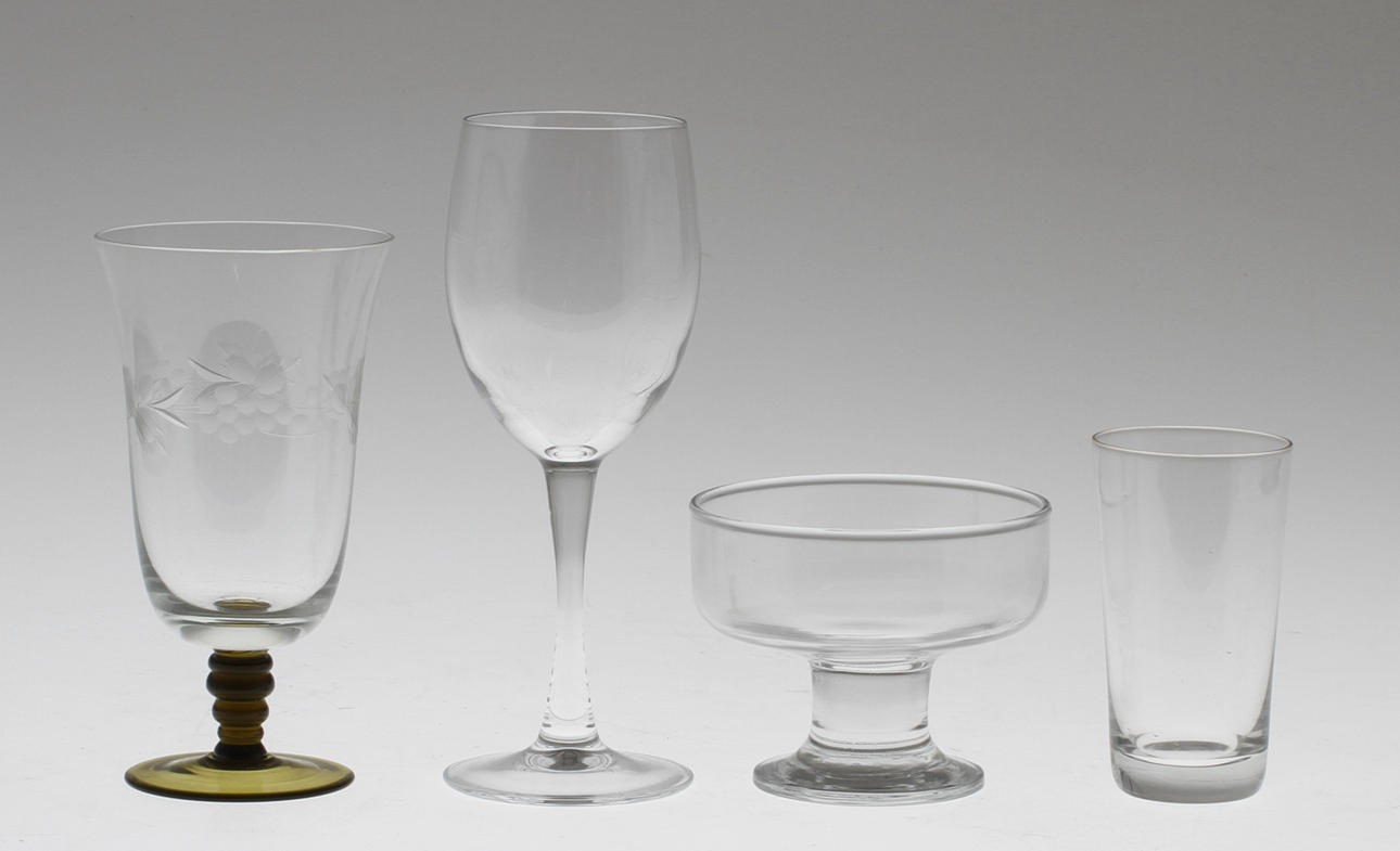 PARTI GLAS, 24 delar, bland annat vinglas.