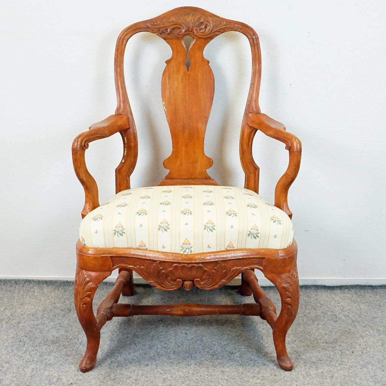 KARMSTOL, 1700-tal, rokoko.