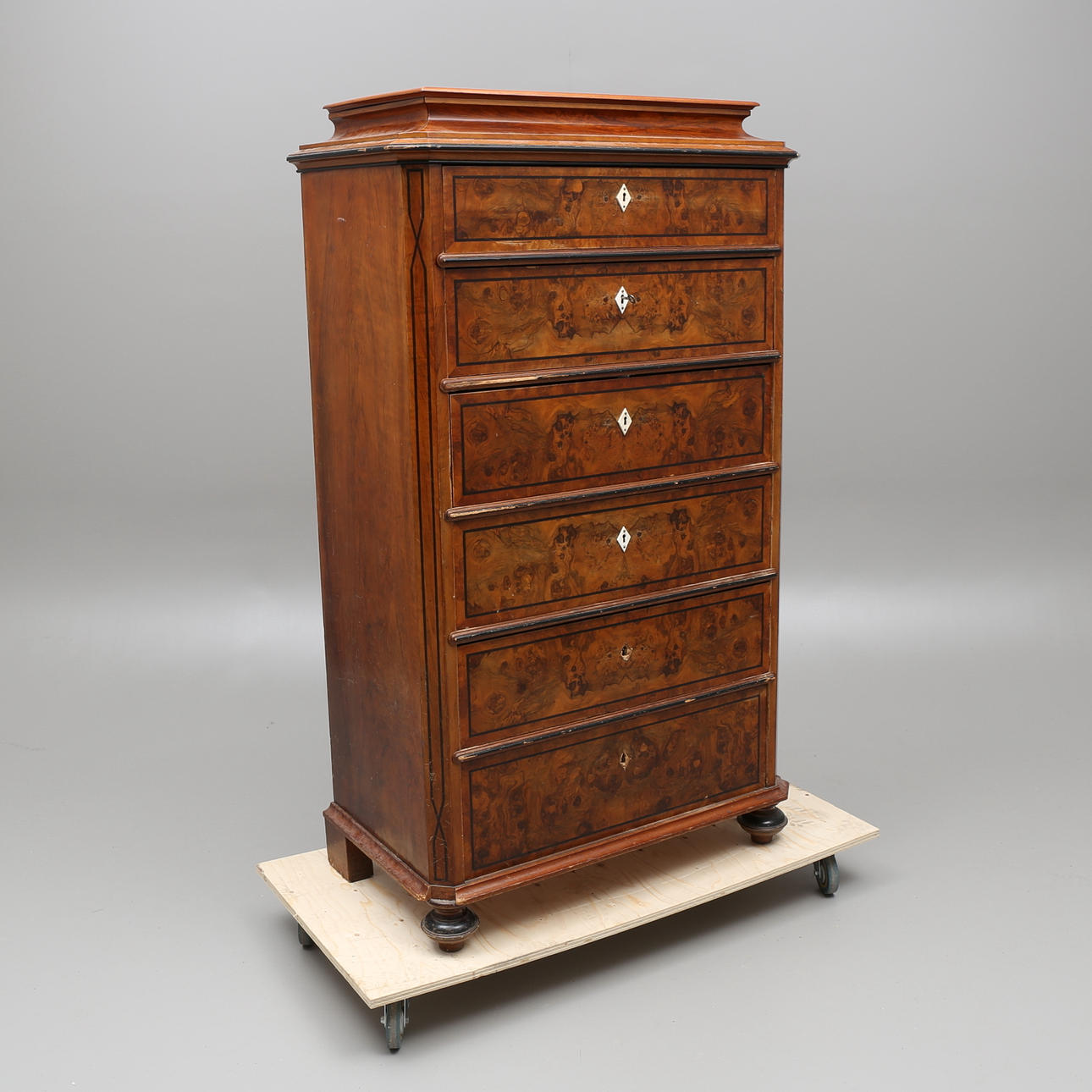 HERRBYRÅ, sent 1800-tal.