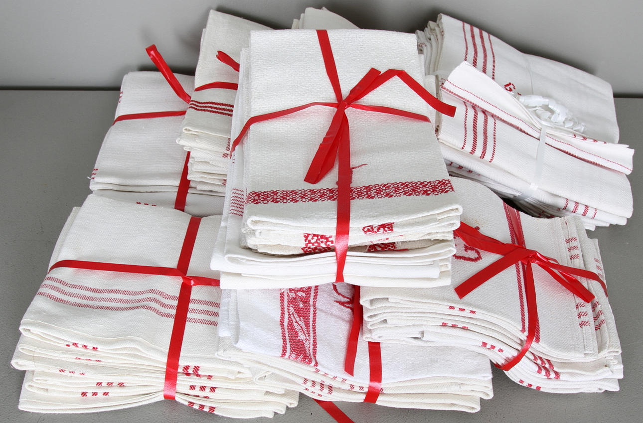 KÖKSHANDDUKAR, linne.