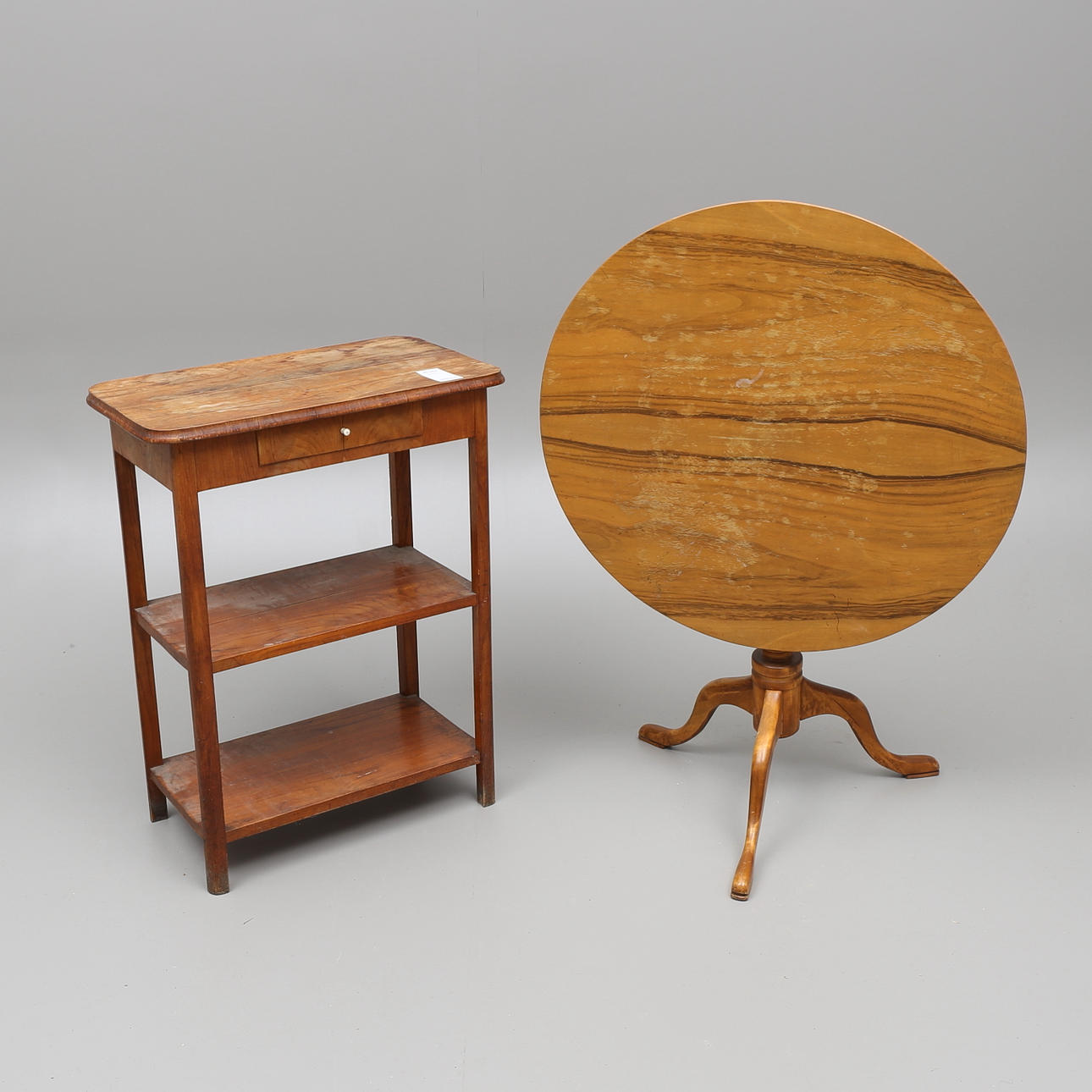 BORD, 2 st, 1800/1900-tal.