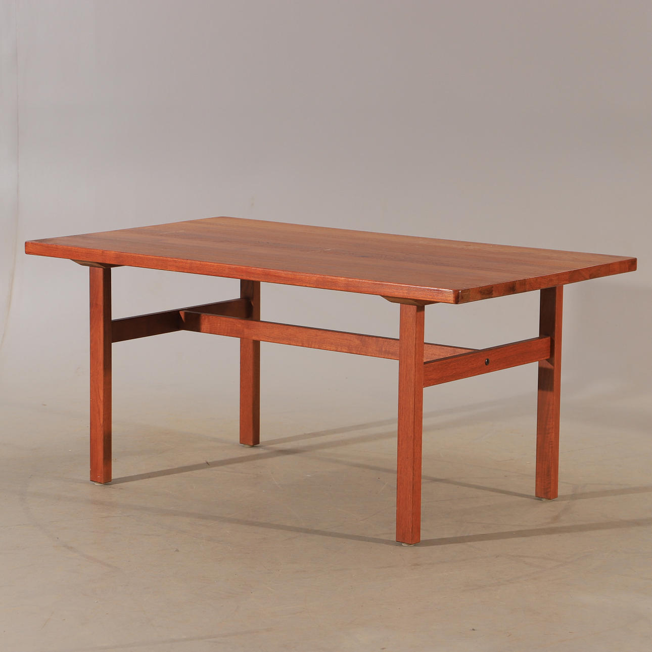 COFFEE TABLE, teak, 1970s.