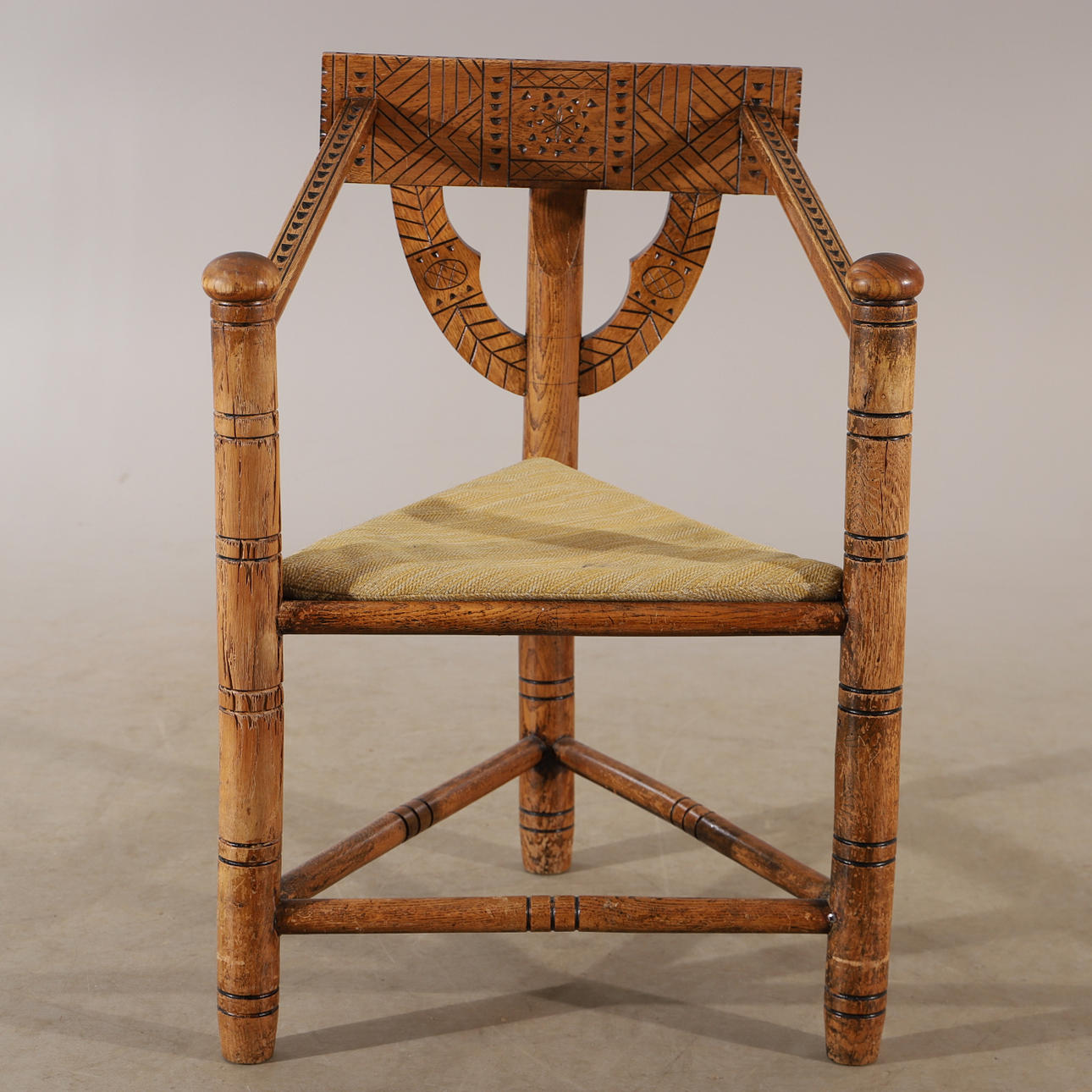 MÖNCHSTUHL, Eiche, erste Hälfte des 20. Jahrhunderts.