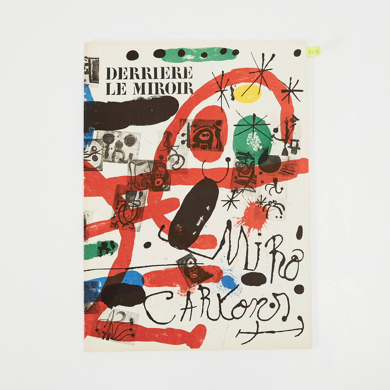 JOAN MIRÓ. DERRIÈRE LE MIROIR (DLM), taidelehti.