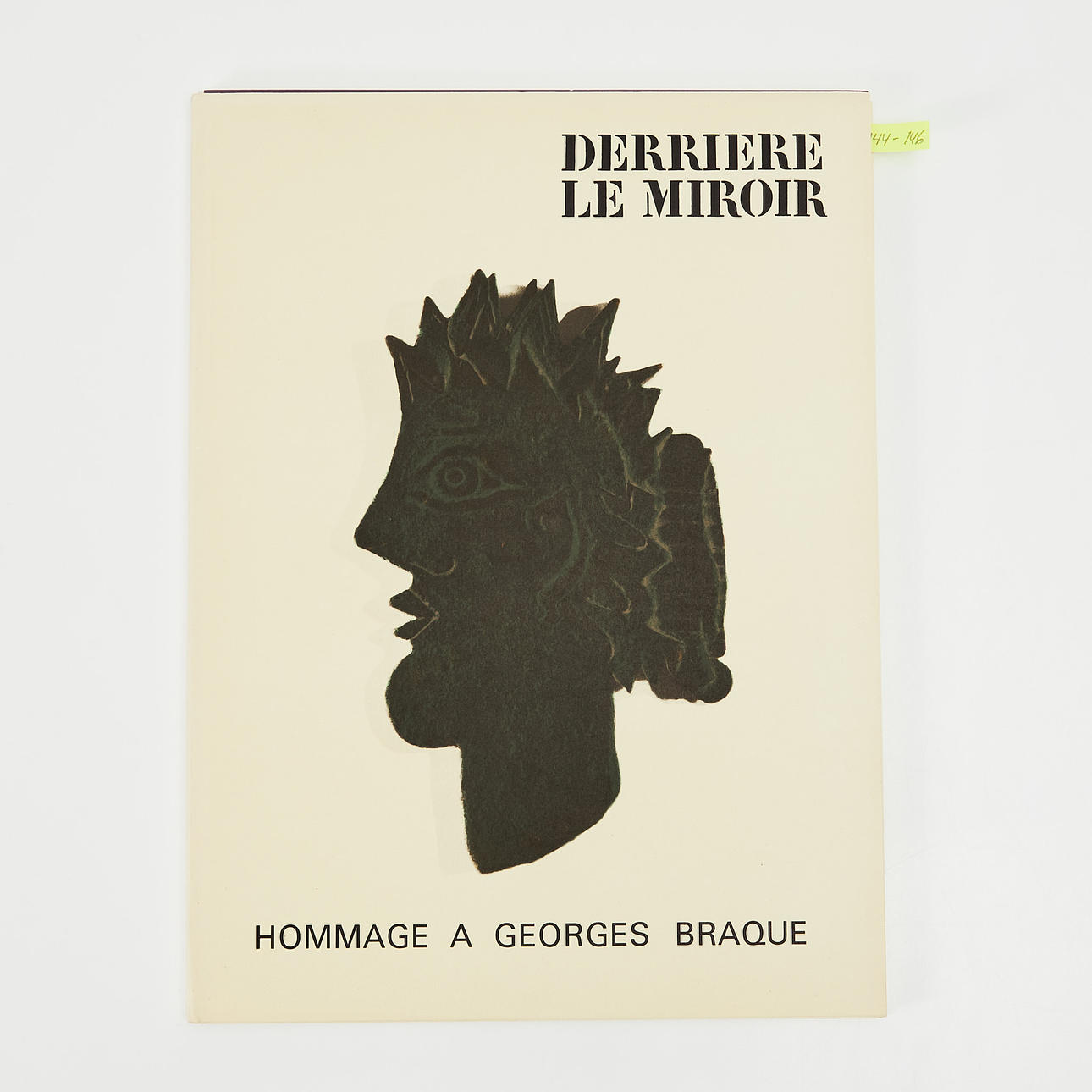 GEORGES BRAQUE. DERRIÈRE LE MIROIR (DLM), Kunstmagazin.