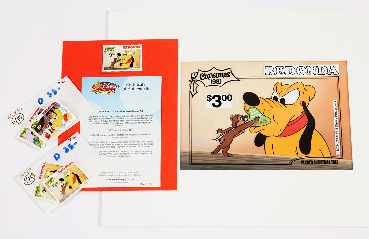 WALT DISNEY STUDIOS. Original for stamp.