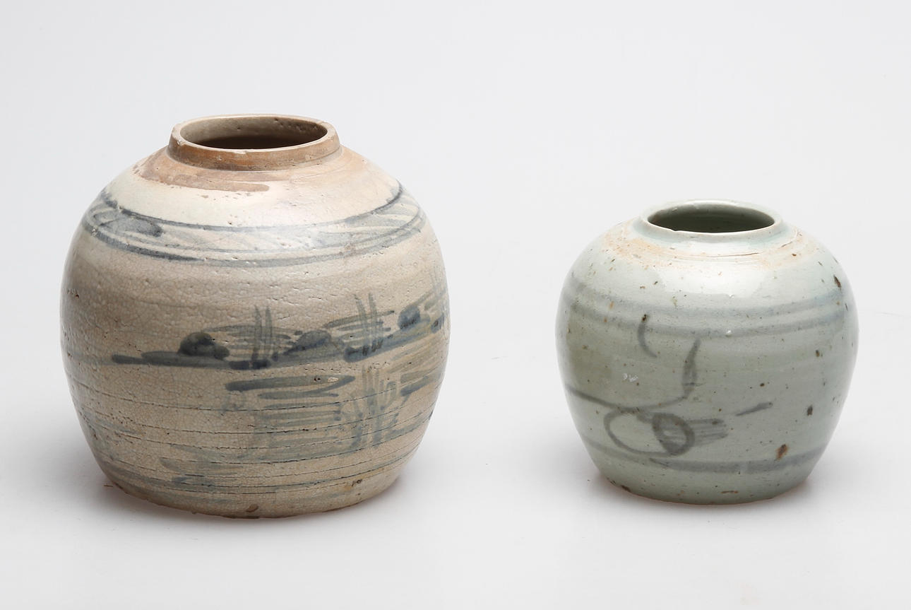 BOJANER, 2 st, Kina, 1800-tal.