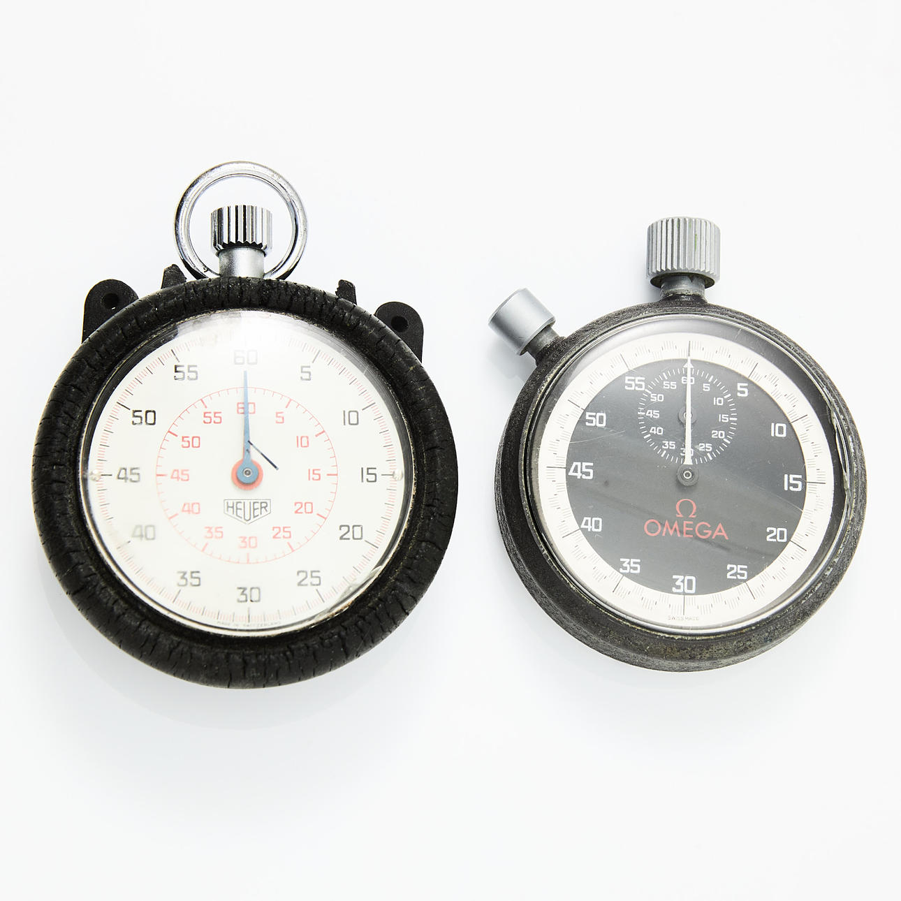HEUER, OMEGA, stop watch.
