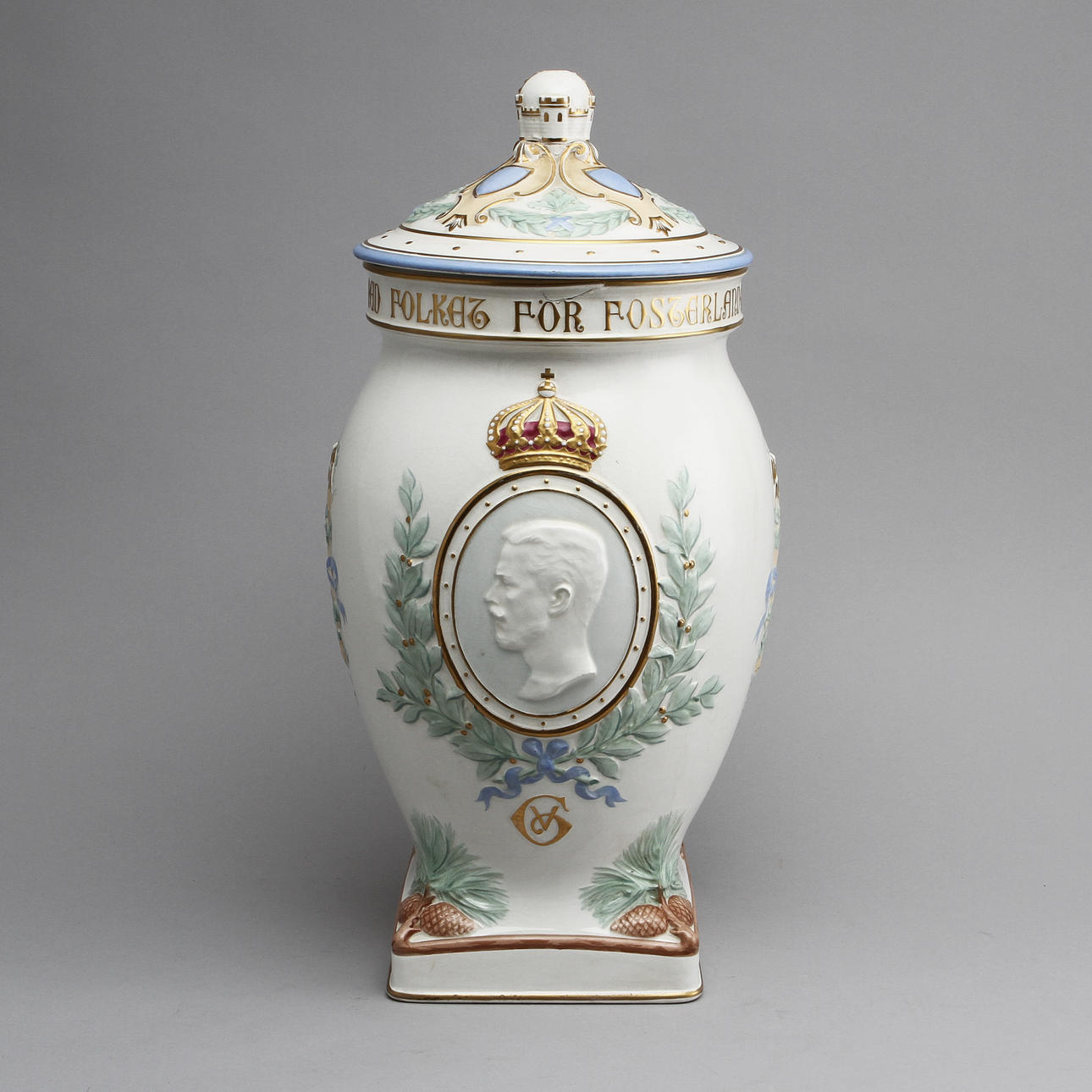 PRAKTURNA, flintgods, Rörstrand 1914.