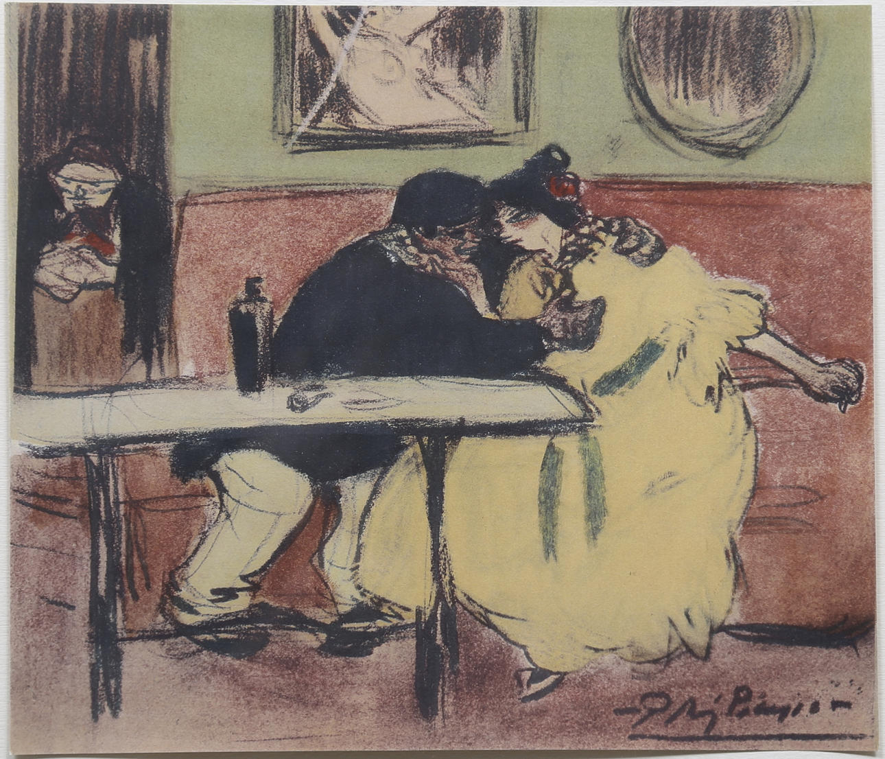 PICASSO. EFTER. grafiskt blad, numrerat 54/500.