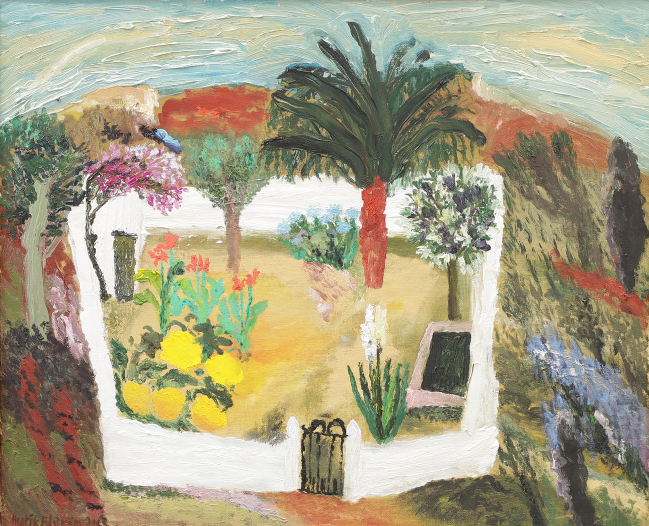 HENRIK EDSTRÖM. Oil on canvas, signed, dated.