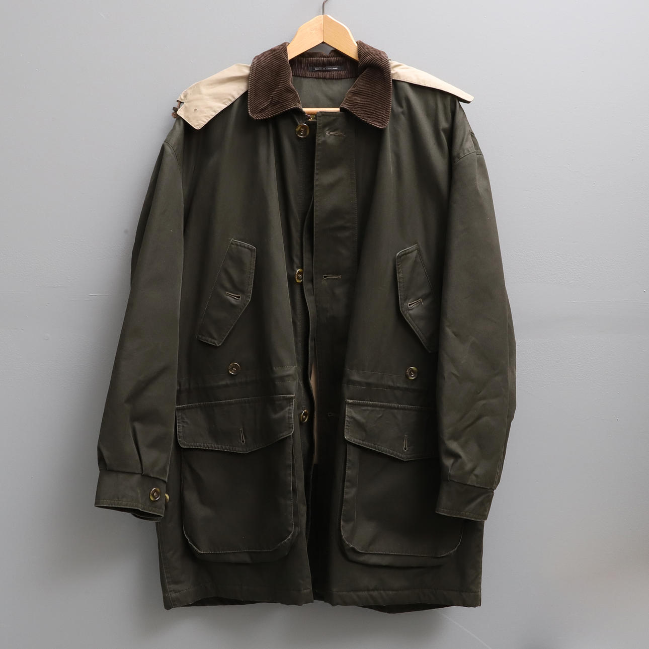 TWO MENS VINTAGE COATS.