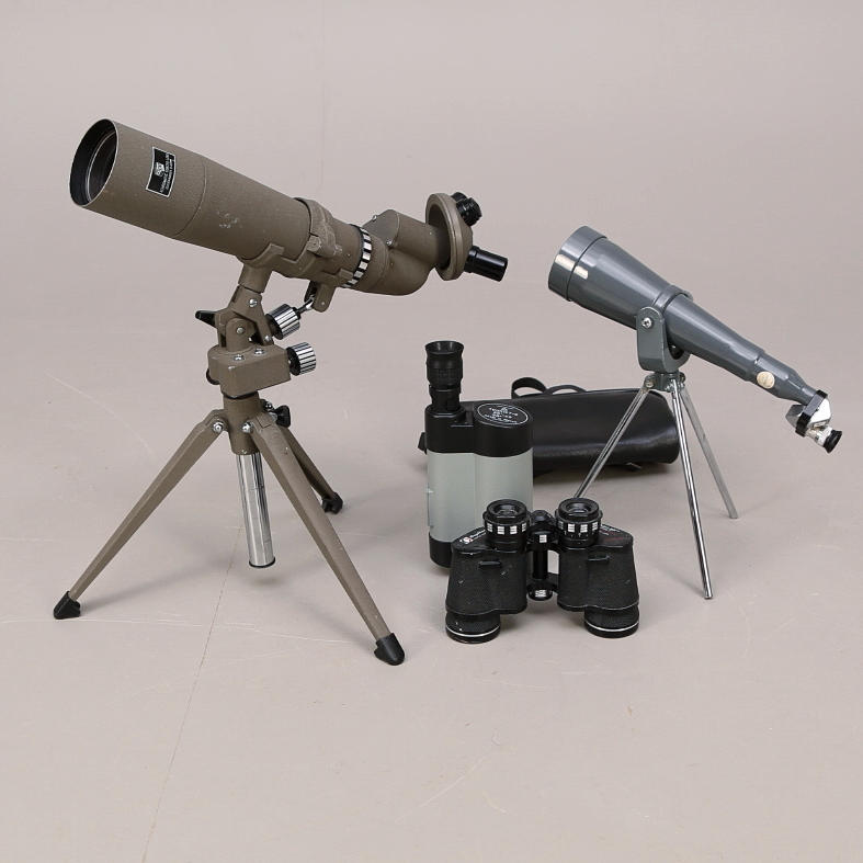 STJÄRNKIKARE 2 st + TUBKIKARE + KIKARE.