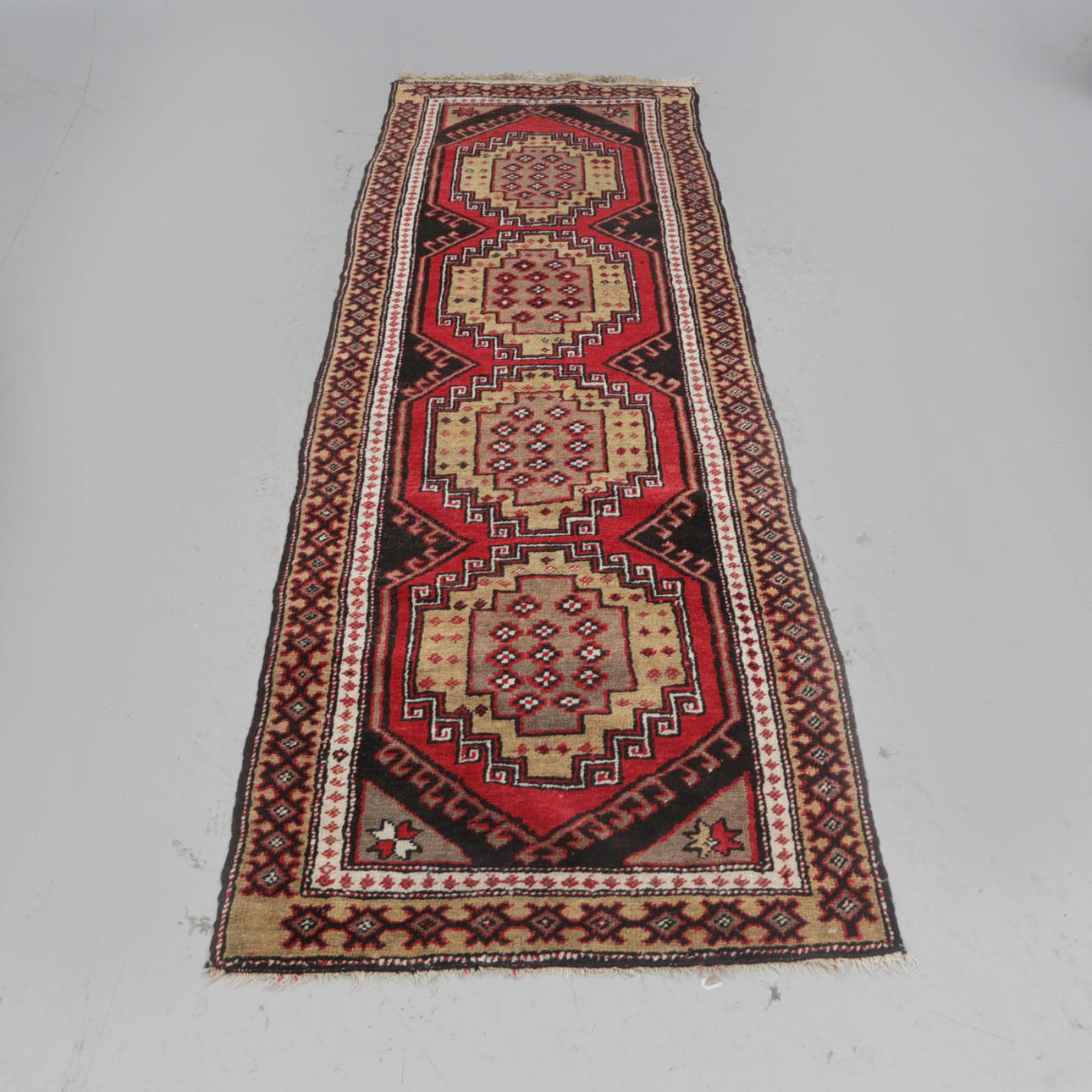 ALFOMBRA, Hamadan, siglo XX, 88x270.