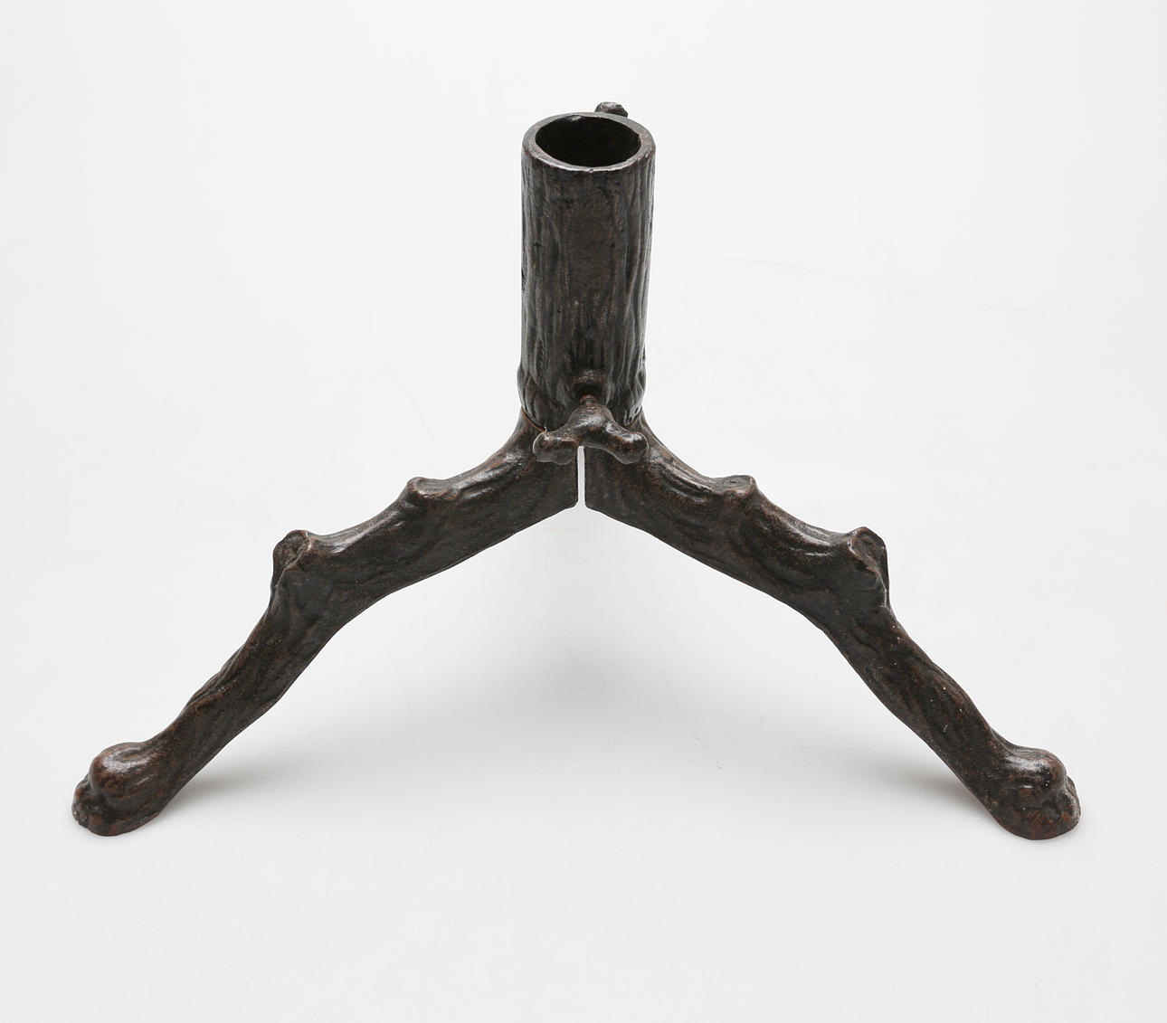 JULETRÆSFOD, jern, malet, 1900-tallet.