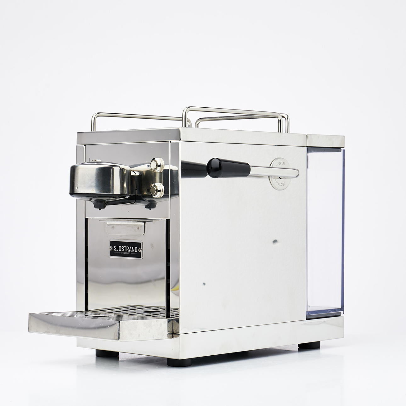 ESPRESSO MACHINE, Sjöstrand Espresso Capsule Machine, stainless steel.