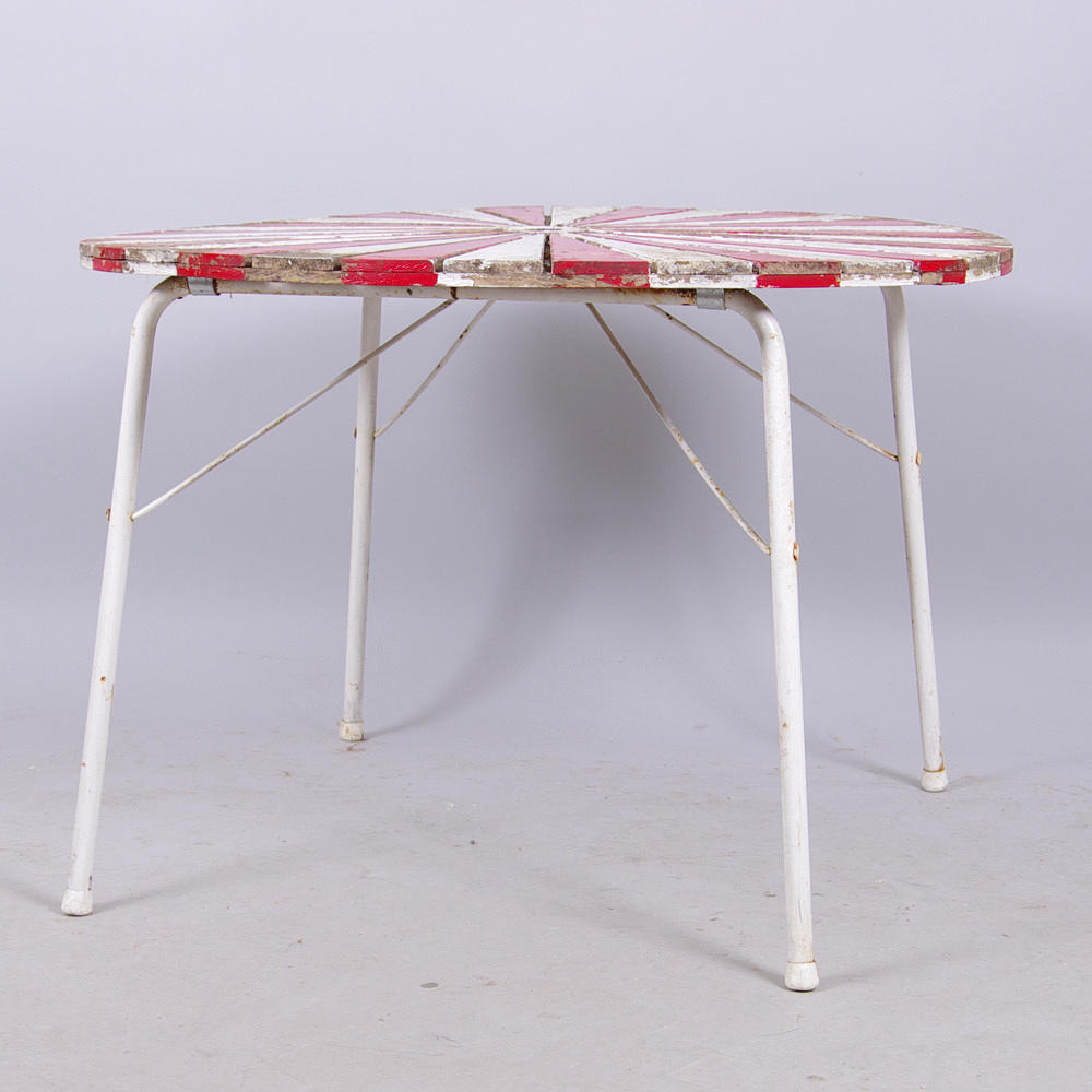 TRÄDGÅRDSBORD, 1900-talets mitt.