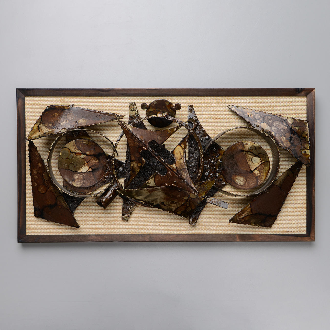 HENRIK HORST. Väggrelief, etikettmärkt.