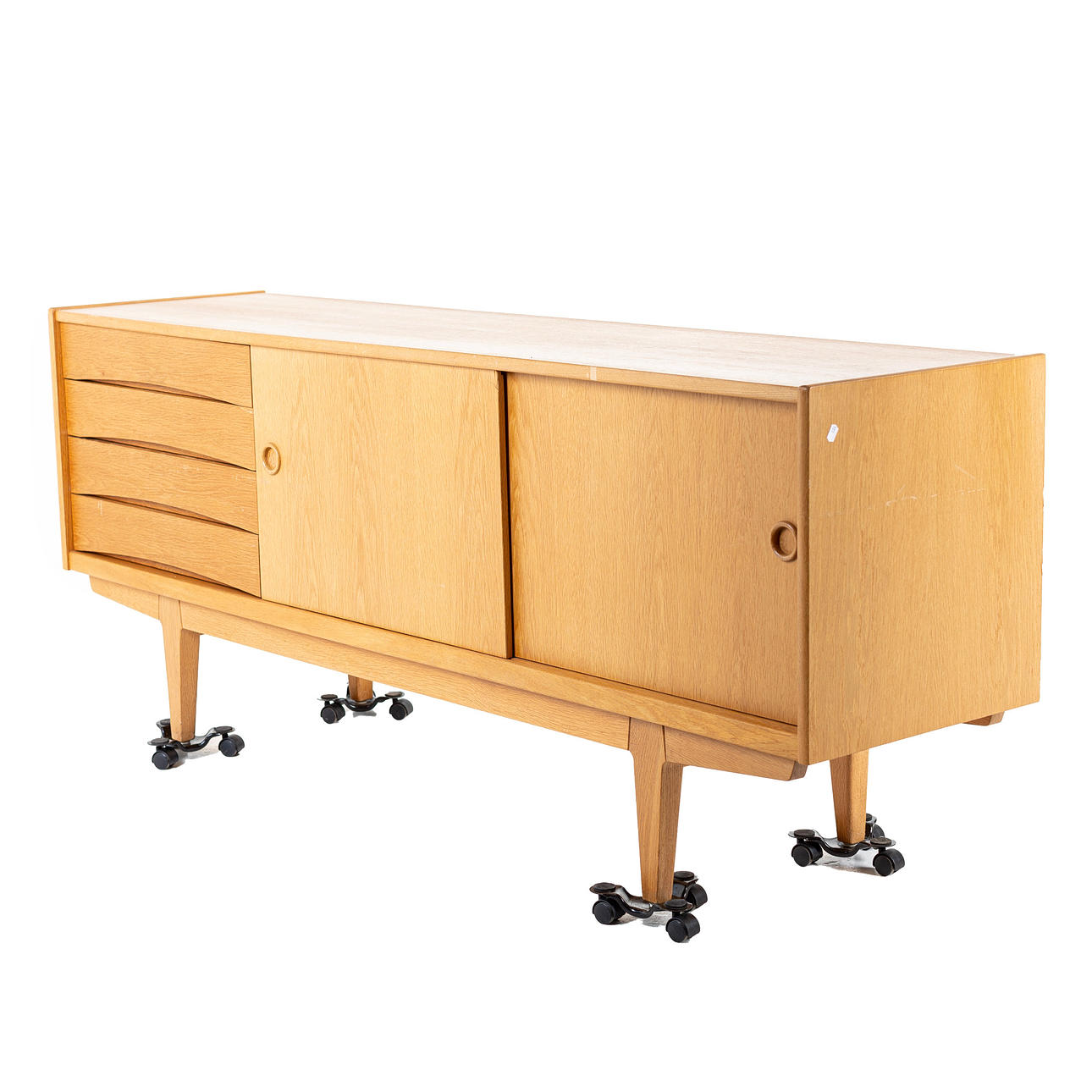 ERIK WÖRTZ. Sideboard, Eiche, „Ulvö“, IKEA, 1960er Jahre. Möbel - Kommoden