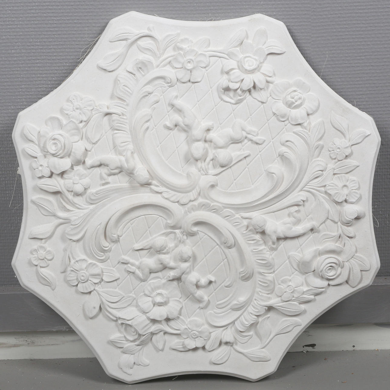 CEILING ROSETTE, plaster, 2000s.