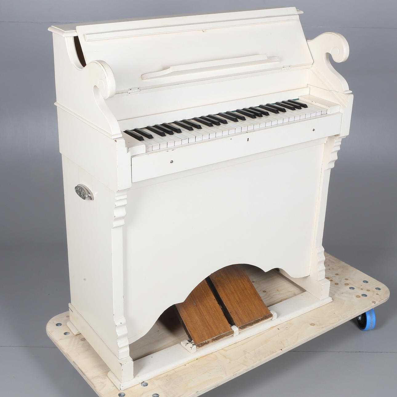 TRAMPORGEL, Claes Westergren, Stockholm, daterad 1866.