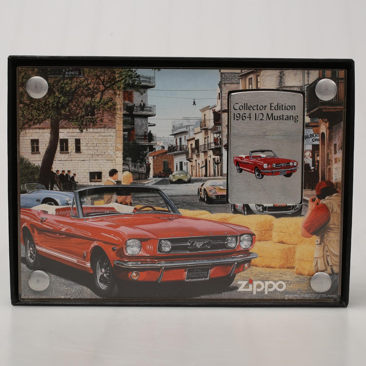 LIGHTER, ZIPPO, with Mustang motif for Ford's 100th anniversary