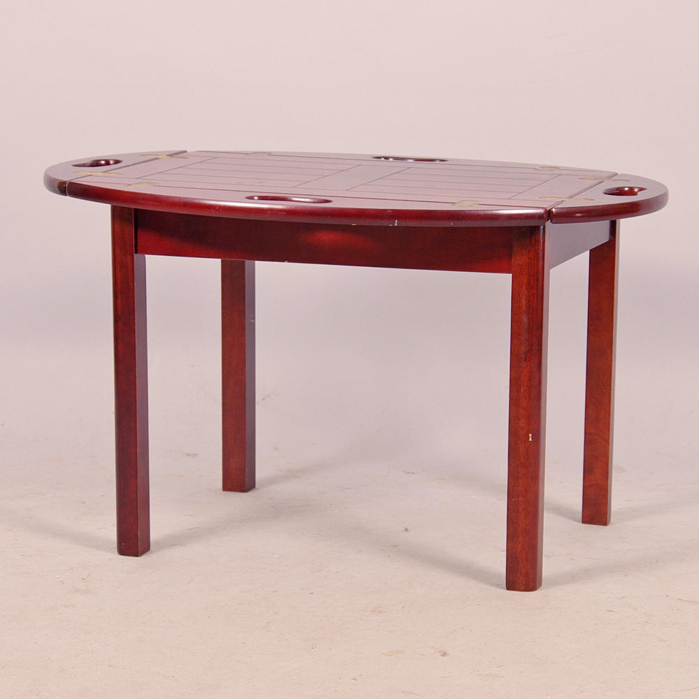 BUTLERS TRAY, mahogny, engelsk stil, liten modell.