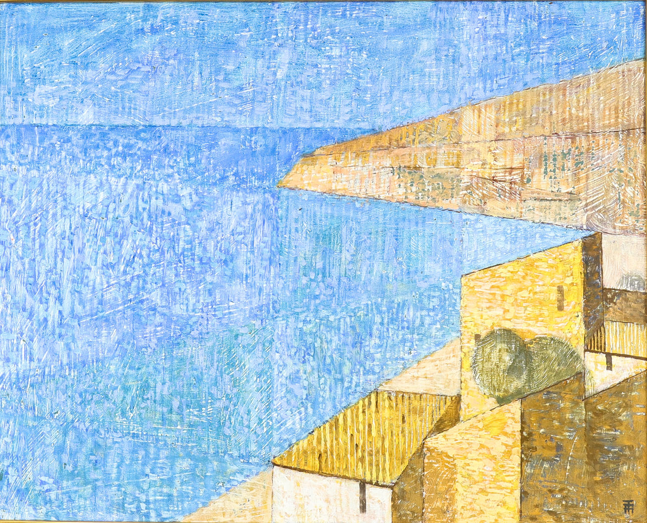 THORE ANDERSSON. Olja på duk, monogramsignerad.