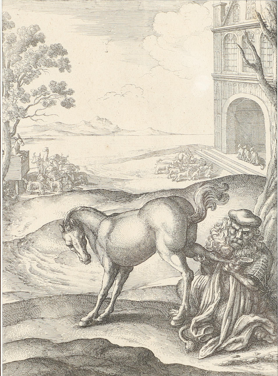 WENCESLAUS HOLLAR (1607-1677). THE FABLES OF AESOP.