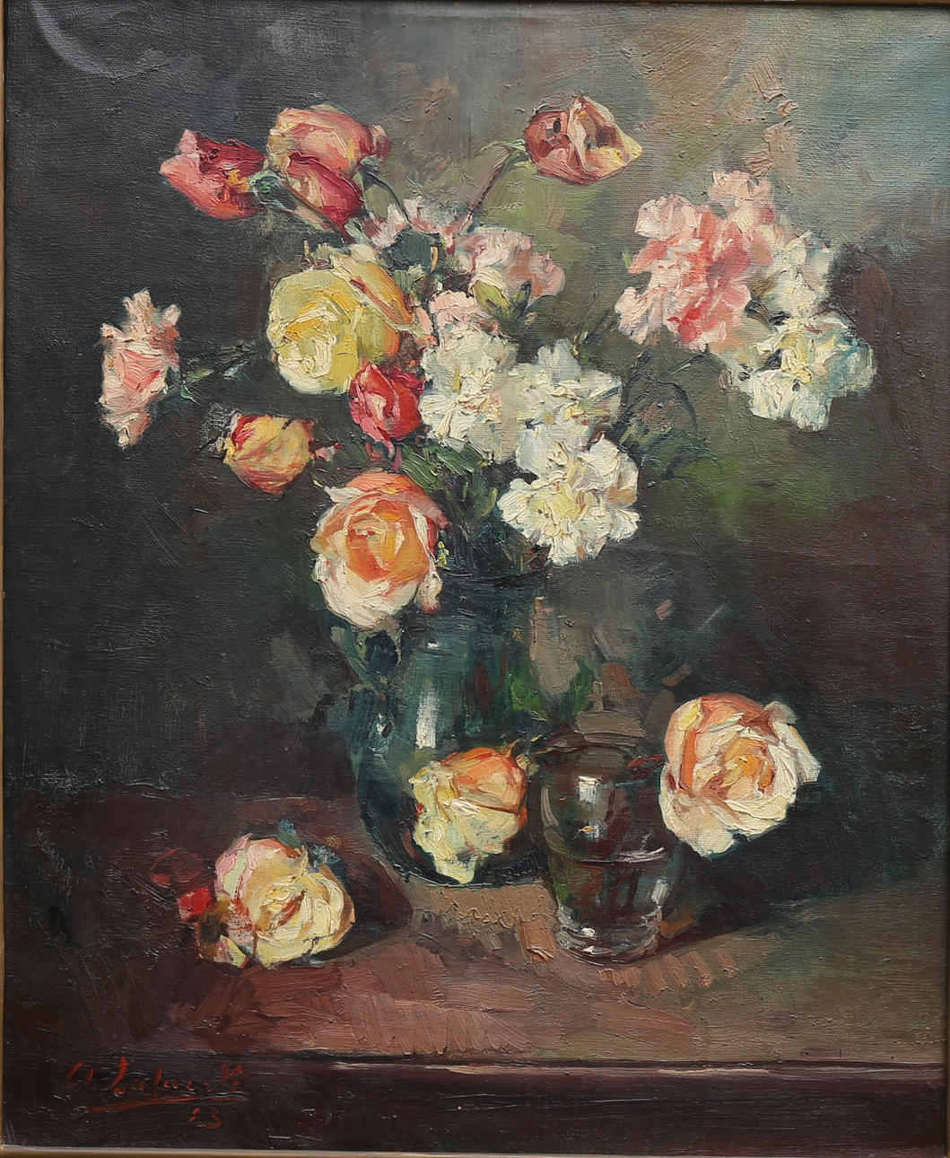 ADOLFO LAFUENTE. Florero.